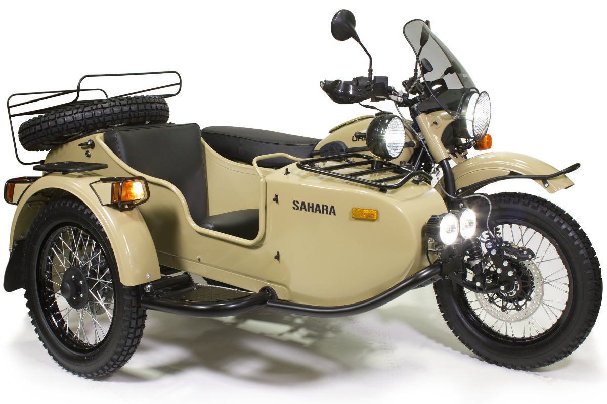 Ural Motorcycle - Sahara - leftside