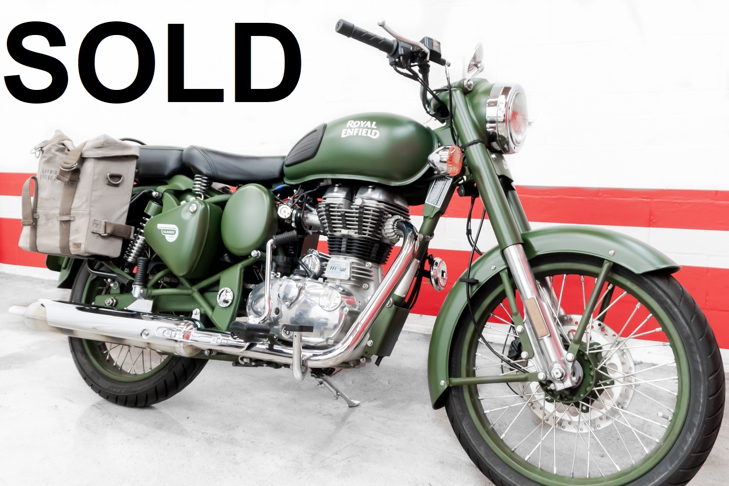 2018 Royal Enfield Classic 500 Army