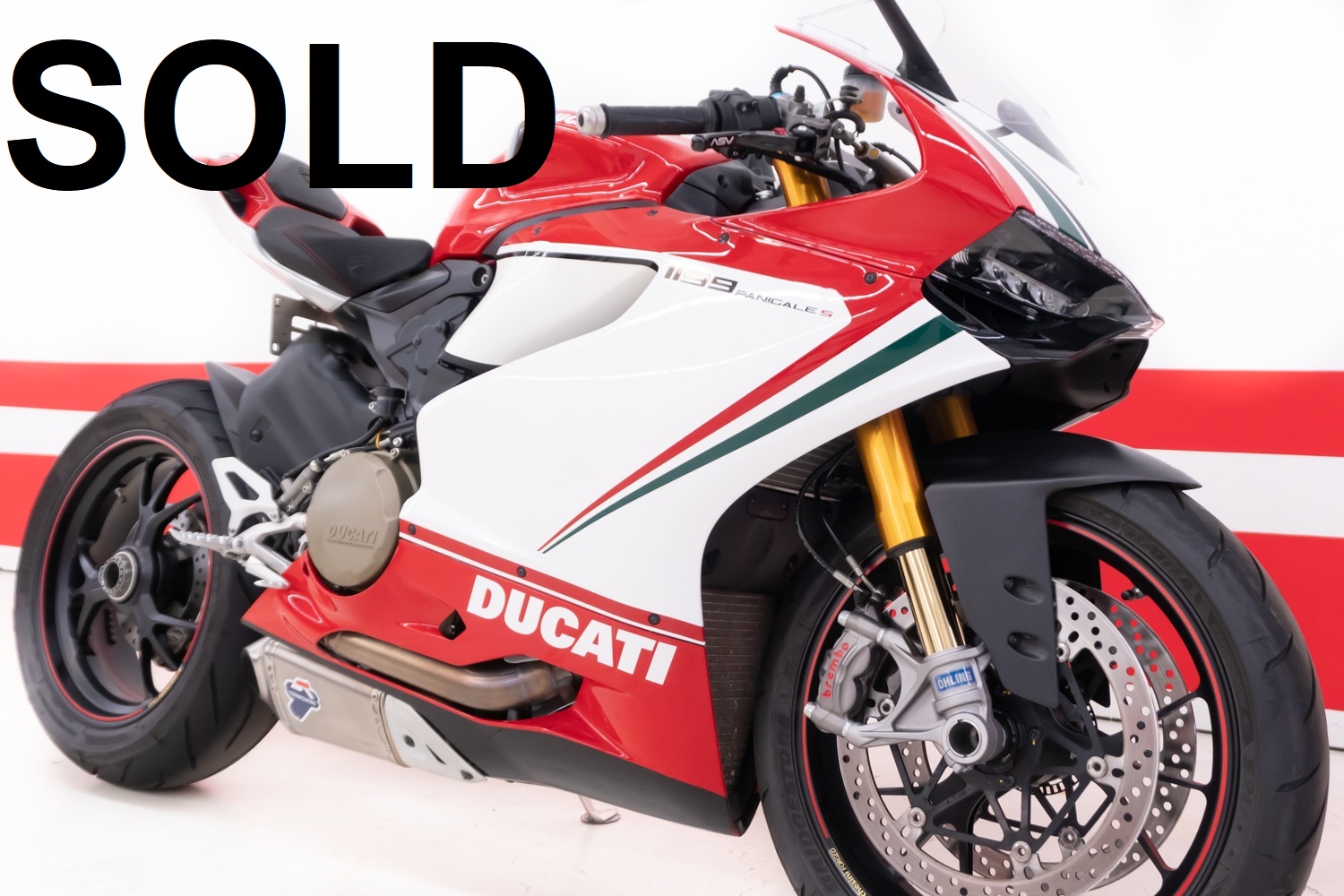 2013 Ducati 1199 Panigale CUSTOM TRICOLORE REPLICA