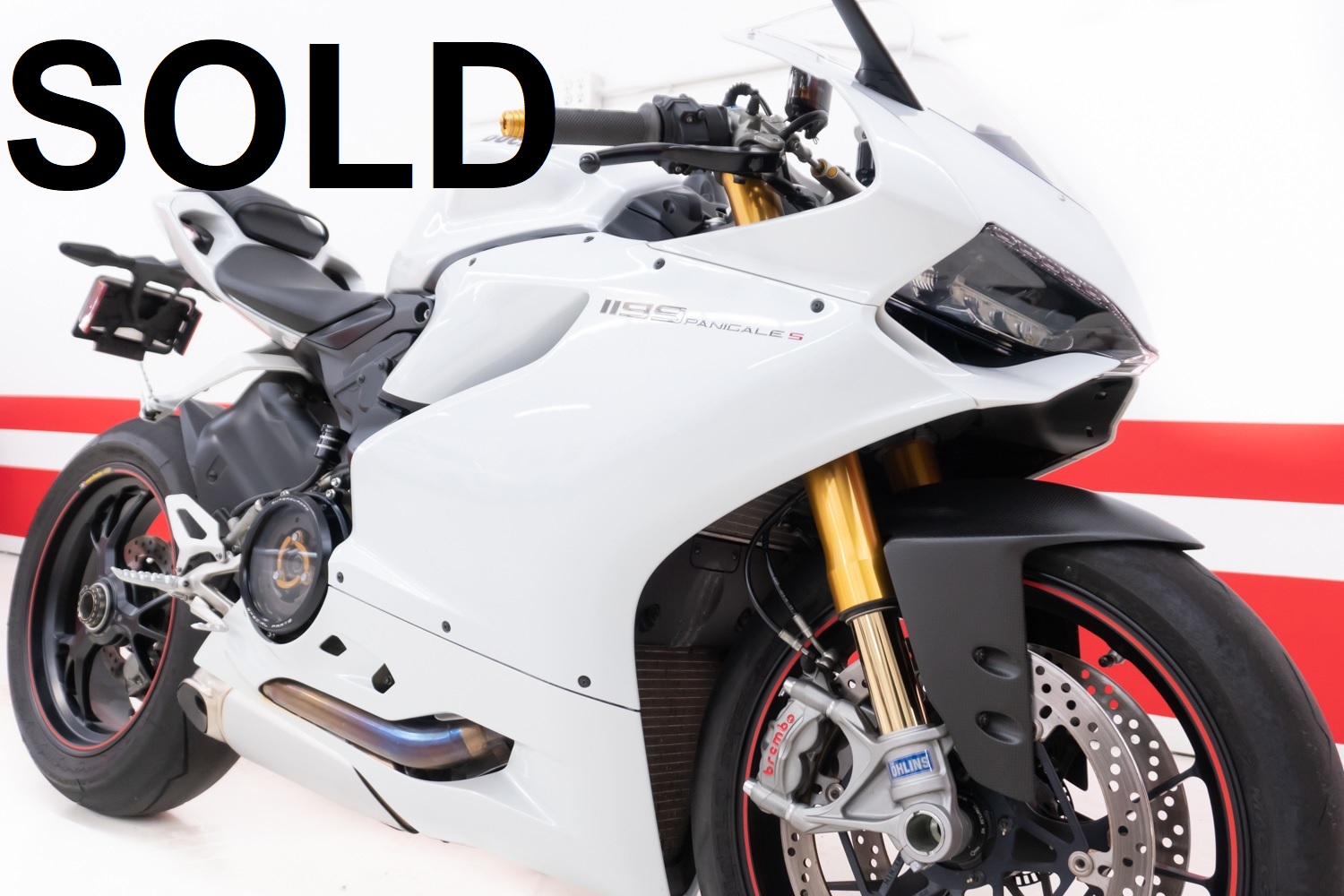 2013 Ducati 1199 Panigale S (ABS) - WHITE