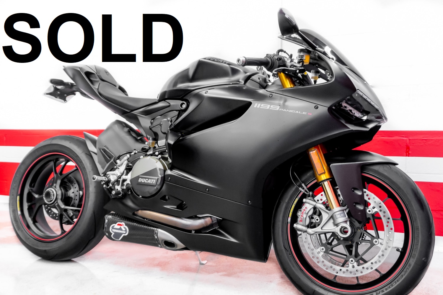 2014 Ducati 1199 Panigale S (ABS) - MATTE BLACK